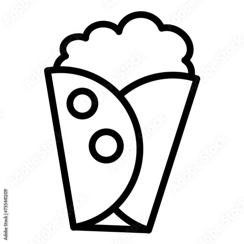 Vector Design Fajita Fiesta Icon Style