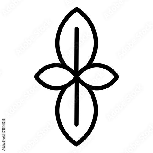 Vector Design Basil Ballet Icon Style