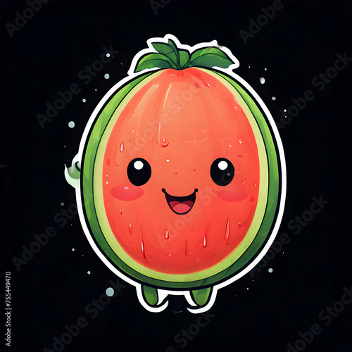 smile watermelon photo