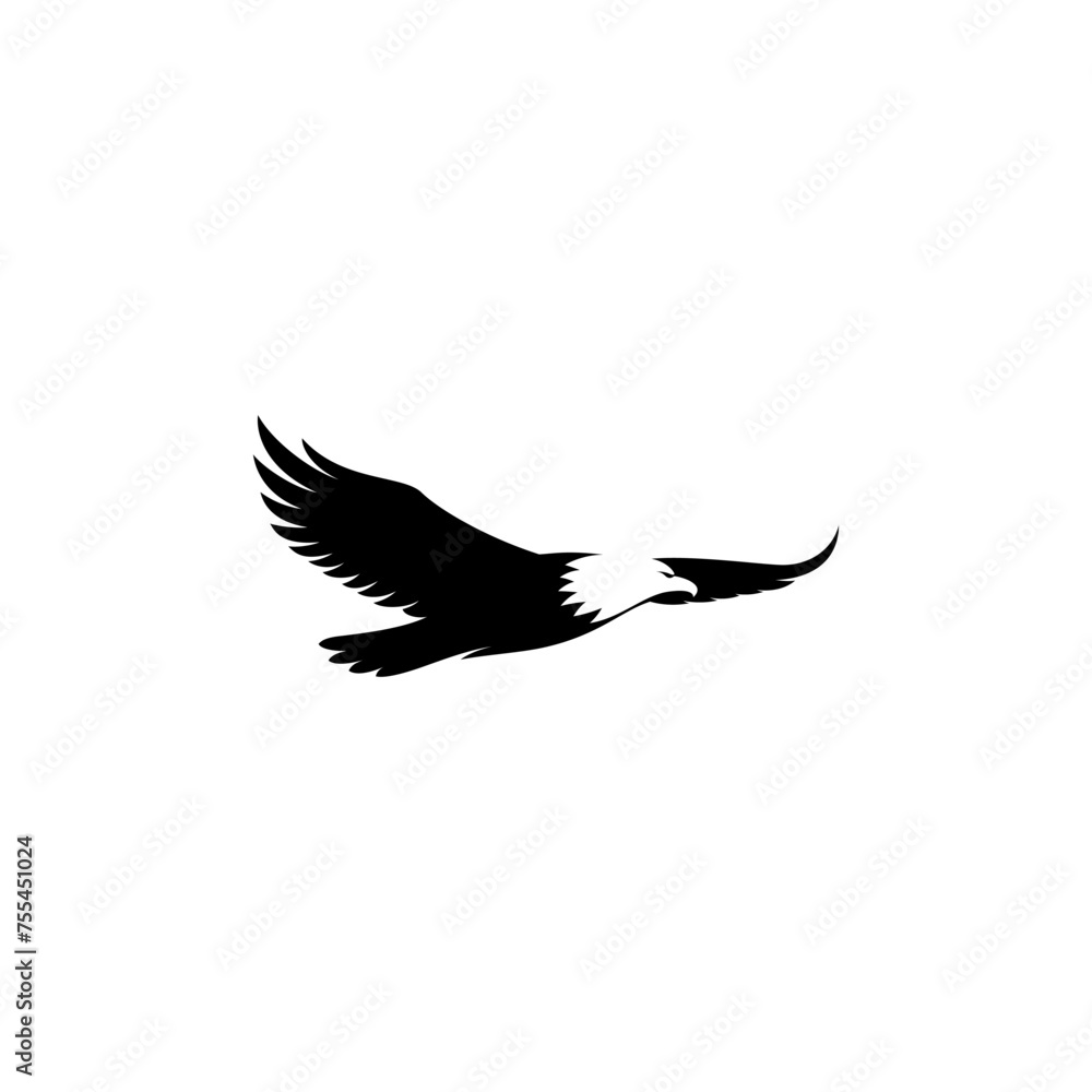 Fototapeta premium Eagle fly free at the sky