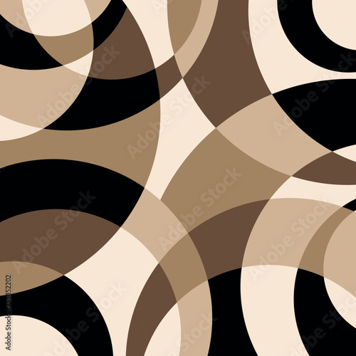 Abstract circular pattern. Vector Illustration.