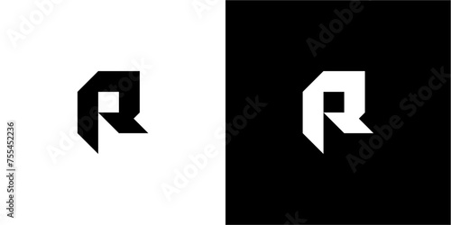 Letter R Modern Logo