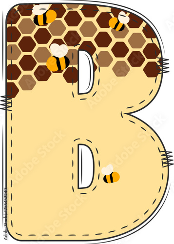 Bee Alphabet, bumblebee, honey bee alphabet,Letter,bee,honey,honey comp, font,typography,Number