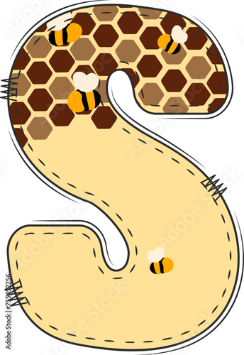 Bee Alphabet, bumblebee, honey bee alphabet,Letter,bee,honey,honey comp, font,typography,Number