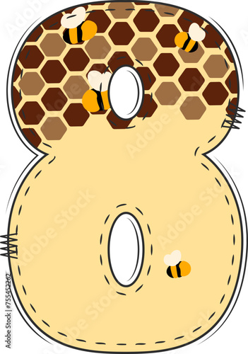 Bee Alphabet, bumblebee, honey bee alphabet,Letter,bee,honey,honey comp, font,typography,Number