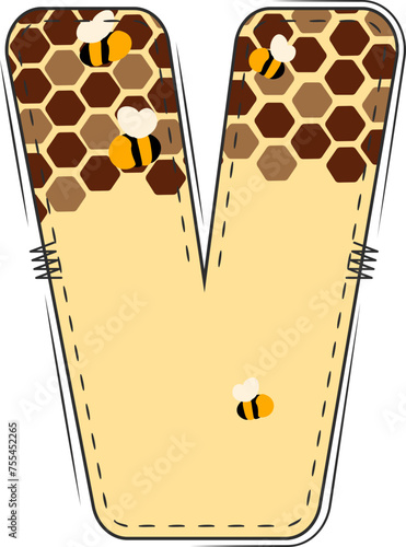 Bee Alphabet, bumblebee, honey bee alphabet,Letter,bee,honey,honey comp, font,typography,Number
