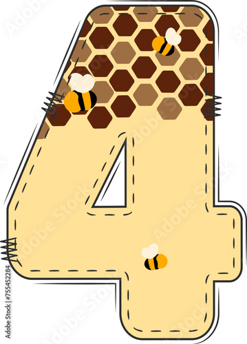 Bee Alphabet, bumblebee, honey bee alphabet,Letter,bee,honey,honey comp, font,typography,Number