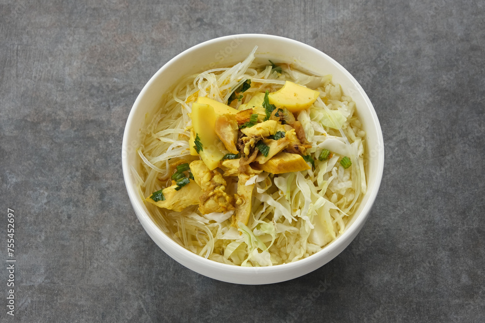 Soto Ayam Lamongan, traditional chicken soup from Indonesia
Soto Ayam Lamongan, traditional chicken soup from Indonesia