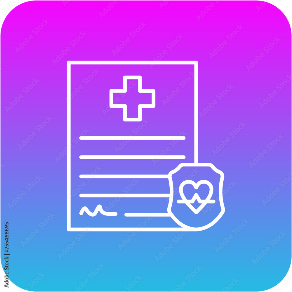 Fototapeta premium Policy Icon