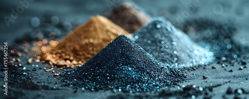 Extraction and Refinement of Precious Rare Earth Elements. Concept Rare Earth Elements, Extraction Process, Refinement Techniques, Environmental Impact, High Demand