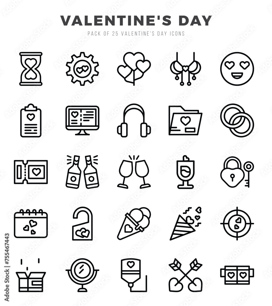 icons set. Valentine'S Day for web. app. vector illustration. icons set. Valentine'S Day for web. app. vector illustration.