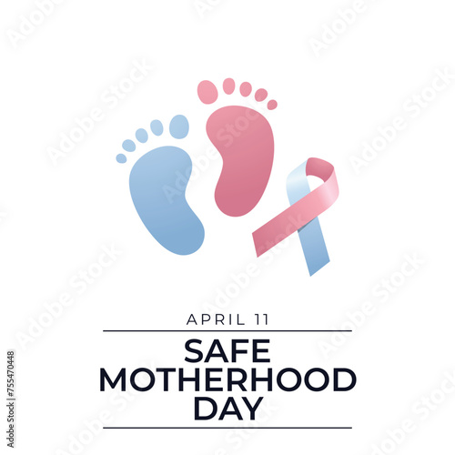 vector graphic of Safe Motherhood Day ideal for Safe Motherhood Day celebration.