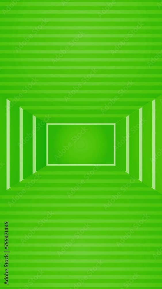 4K Green Glowing neon rectangle abstract background - stock video 4K Green Glowing neon rectangle abstract background - stock video