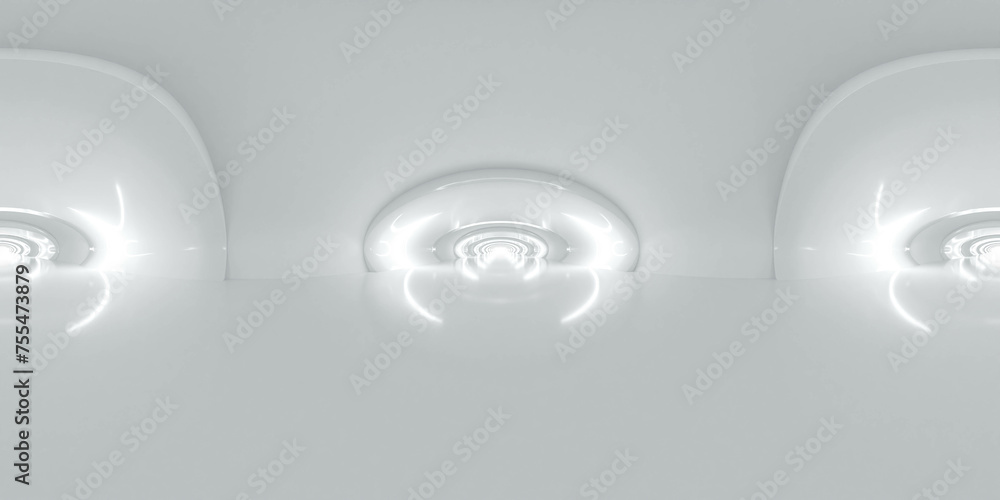 abstract futuristic tunnel with light at end 360 panorama vr environment map abstract futuristic tunnel with light at end 360 panorama vr environment map