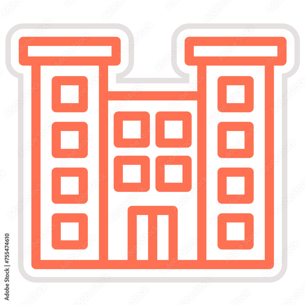 Building Vector Icon Design Illustration Building Vector Icon Design Illustration