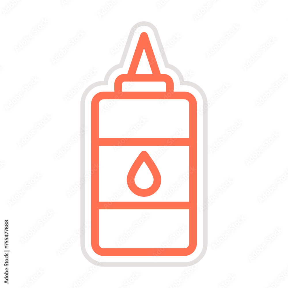 Glue Vector Icon Design Illustration Glue Vector Icon Design Illustration