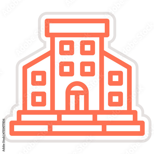 Condo Vector Icon Design Illustration