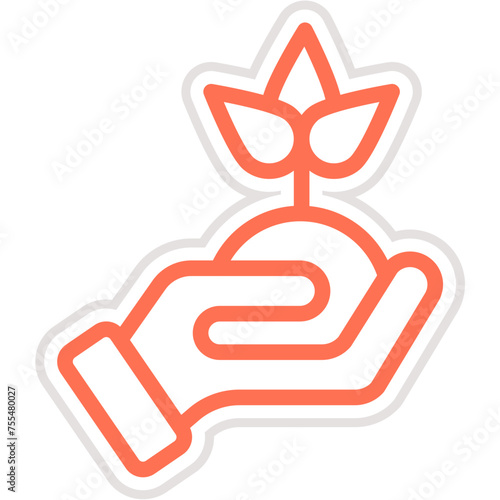Replant Vector Icon Design Illustration