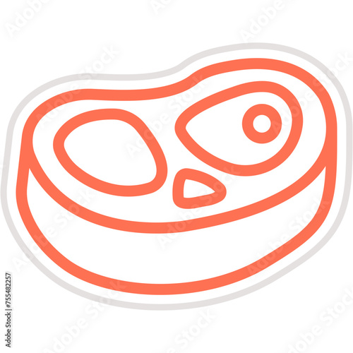 Meat Vector Icon Design Illustration
