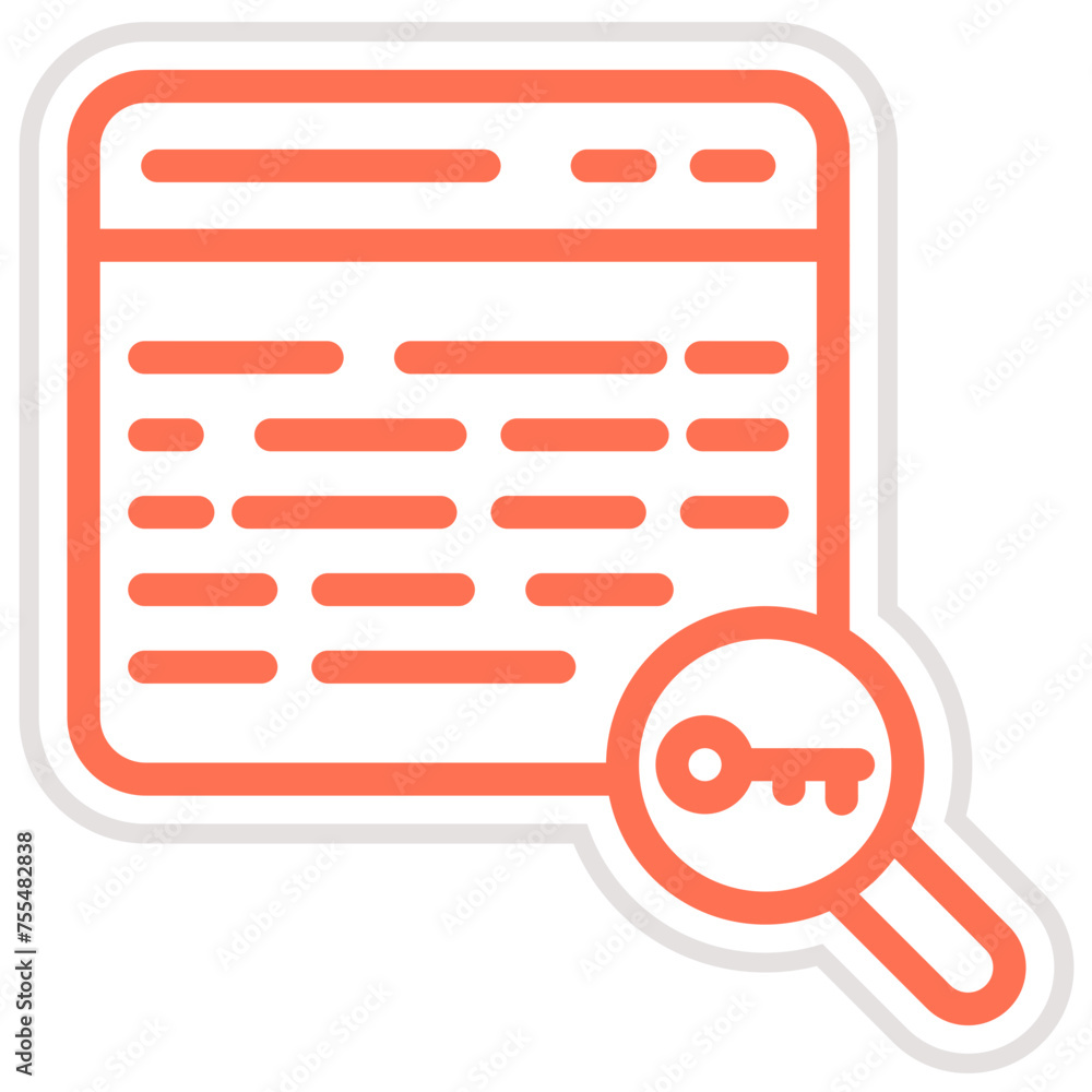 Keyword Vector Icon Design Illustration Keyword Vector Icon Design Illustration