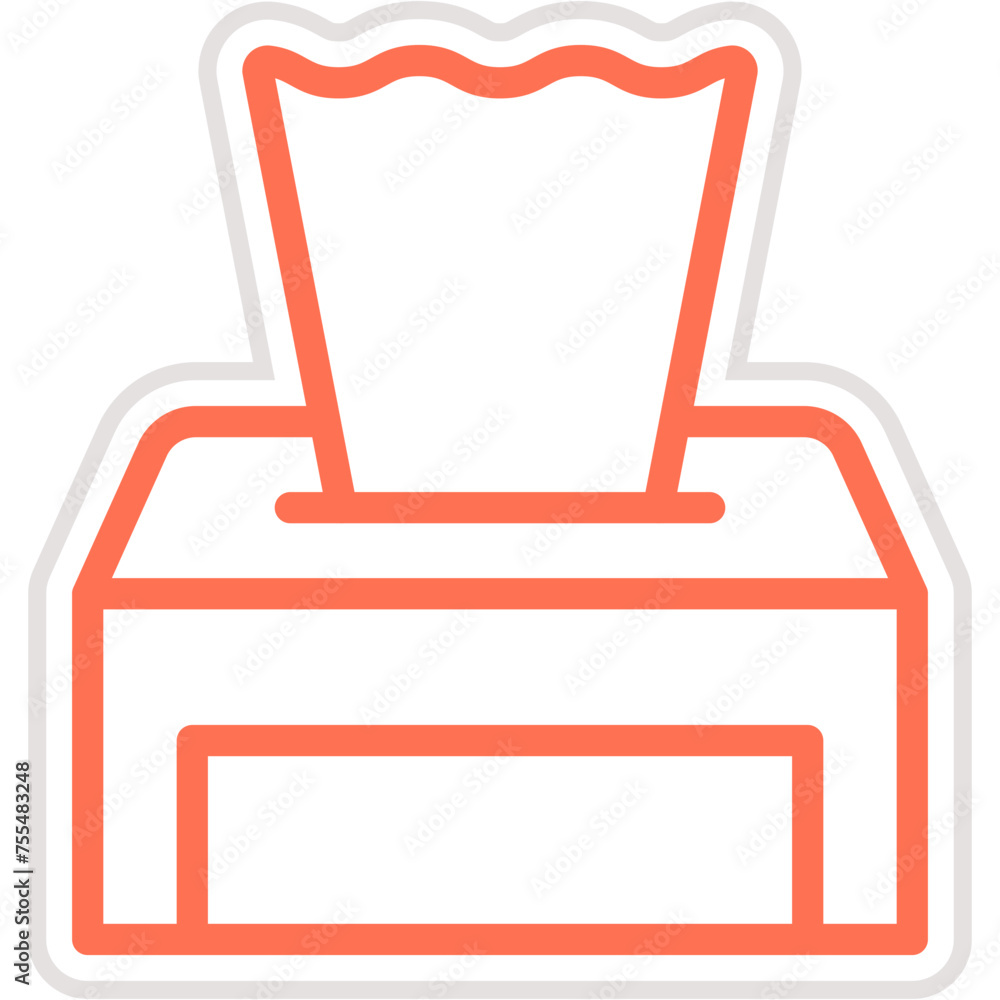 Wet wipes Vector Icon Design Illustration Wet wipes Vector Icon Design Illustration