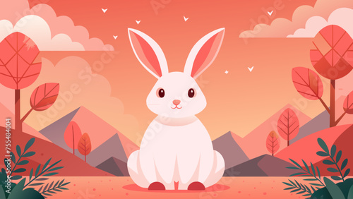 easter bunny illustration