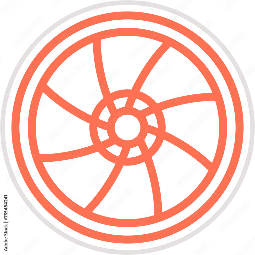 Lens Vector Icon Design Illustration Lens Vector Icon Design Illustration