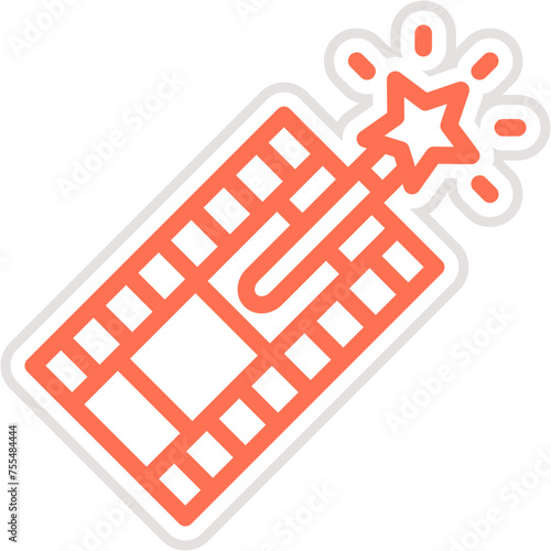 Special effects Vector Icon Design Illustration