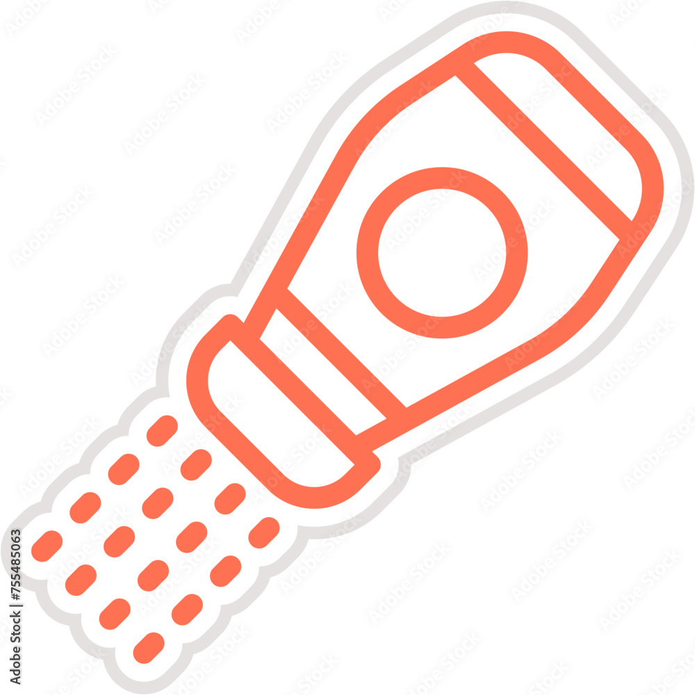 Salt shaker Vector Icon Design Illustration Salt shaker Vector Icon Design Illustration