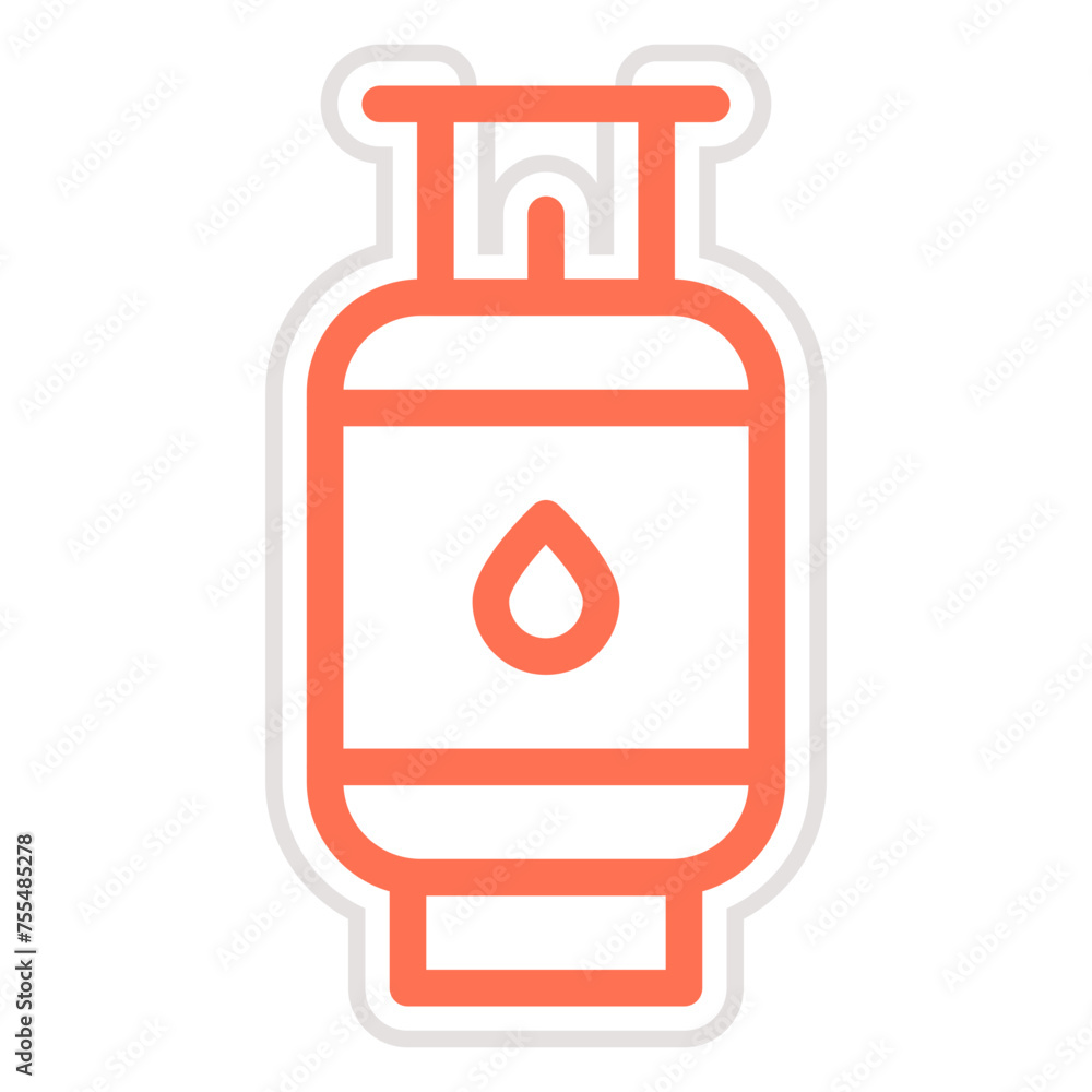 Camping gas Vector Icon Design Illustration Camping gas Vector Icon Design Illustration