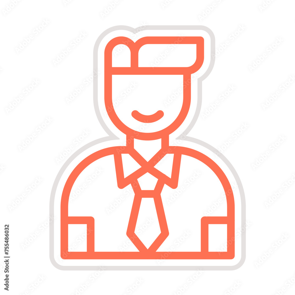 seller men Vector Icon Design Illustration seller men Vector Icon Design Illustration
