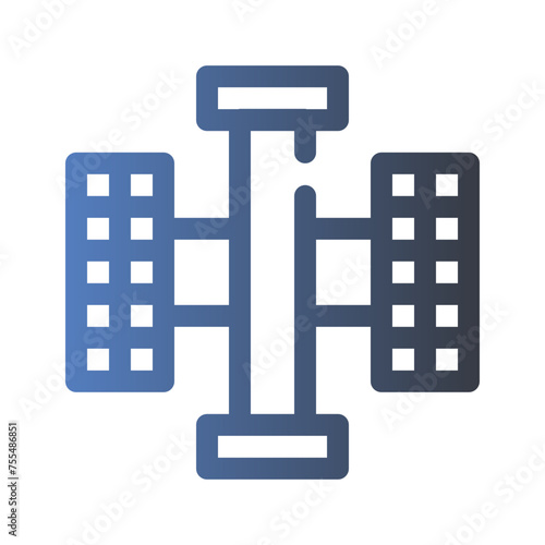hubble gradient icon