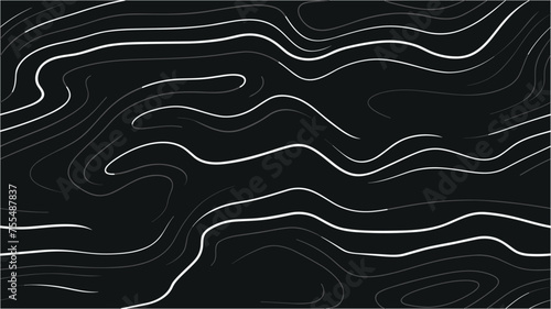 Topographic map background concept. Topographic map lines background. Lines and smooth. Grunge texture. Terrain topographic map concept. Seamless.