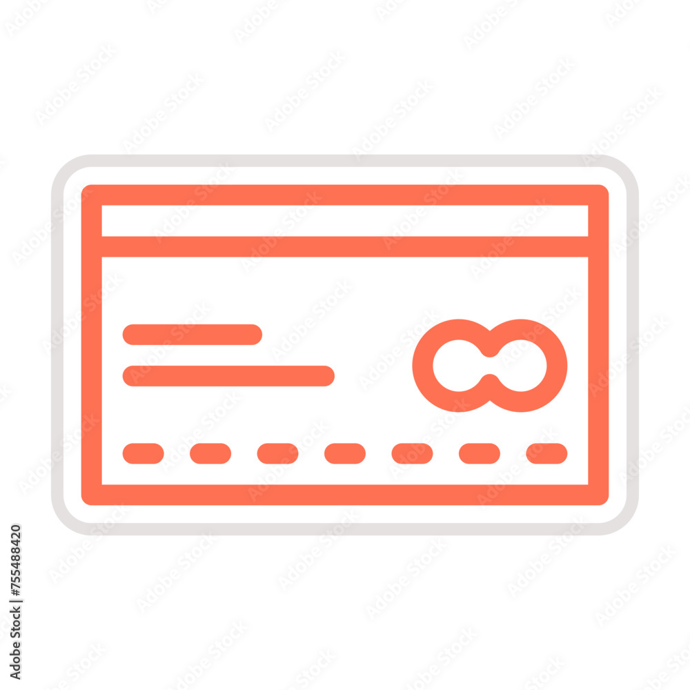 Credit Card Vector Icon Design Illustration Credit Card Vector Icon Design Illustration