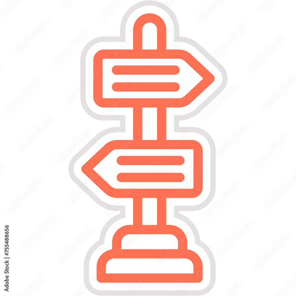 Signage Vector Icon Design Illustration Signage Vector Icon Design Illustration