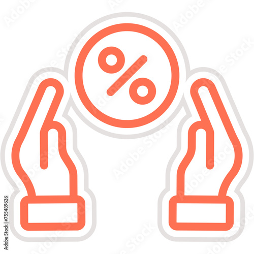 Smart Contract Vector Icon Design Illustration