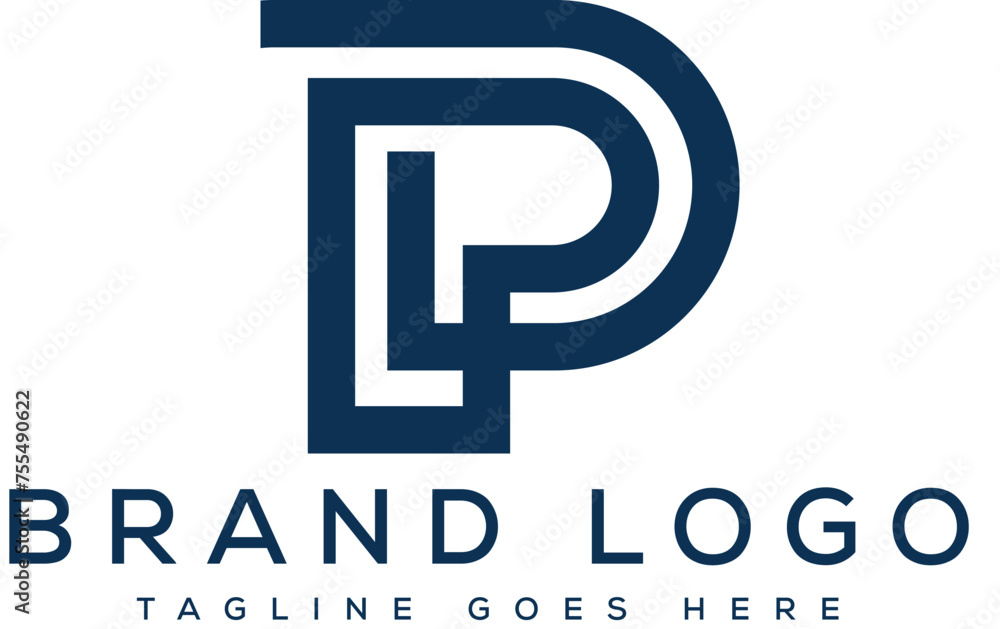 letter P logo design vector template design for brand. letter P logo design vector template design for brand.