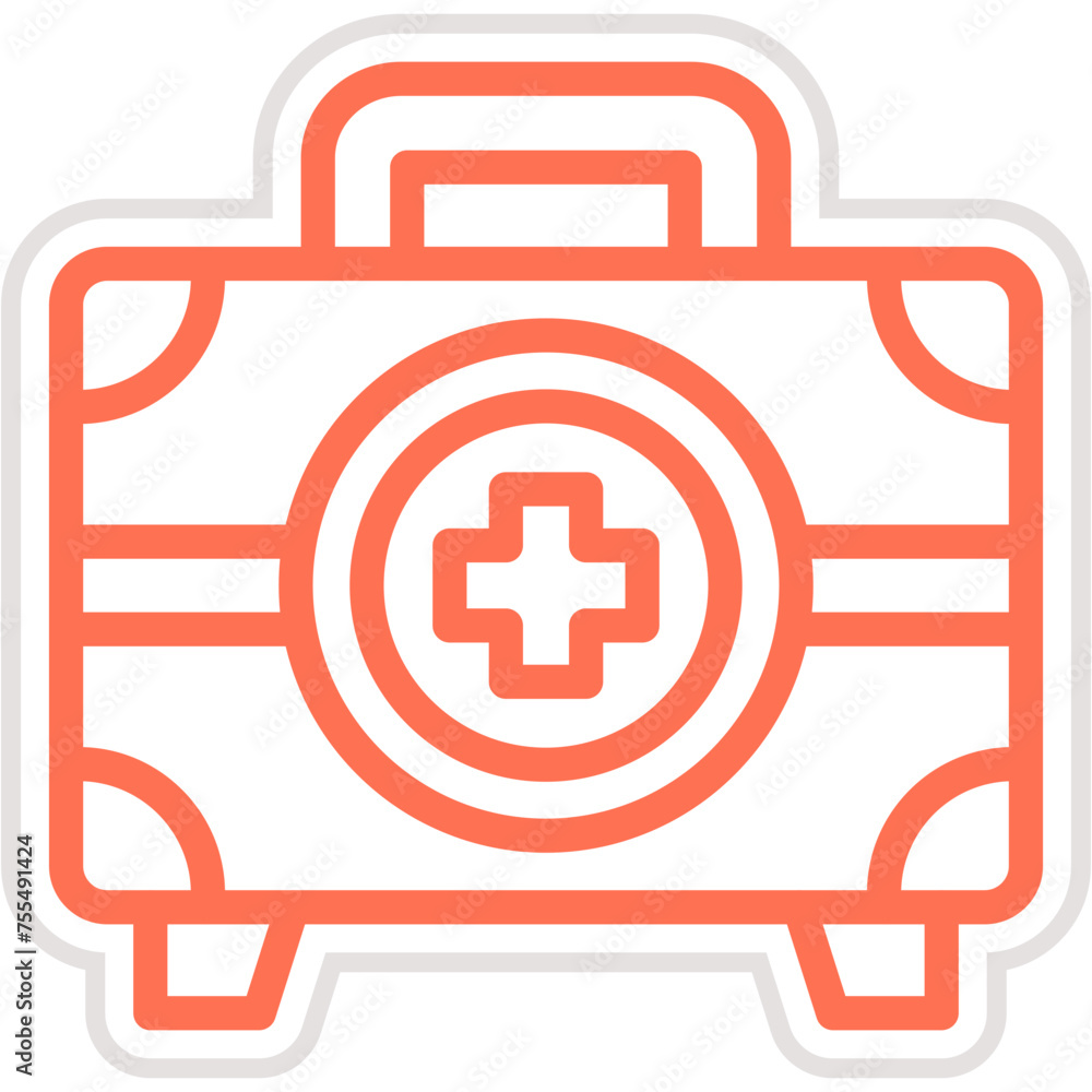 Medical Box Vector Icon Design Illustration Medical Box Vector Icon Design Illustration