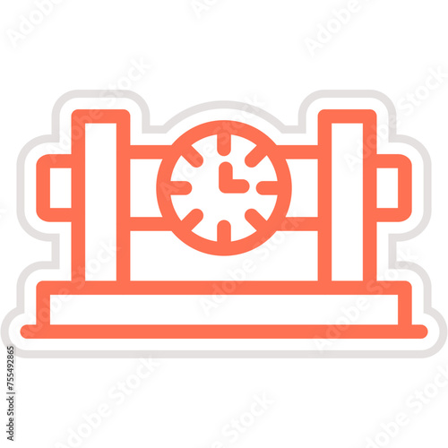 Water Meter Vector Icon Design Illustration