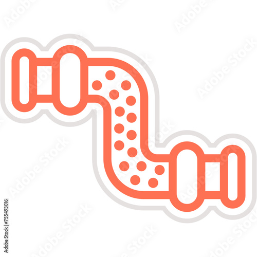 Blockage Vector Icon Design Illustration