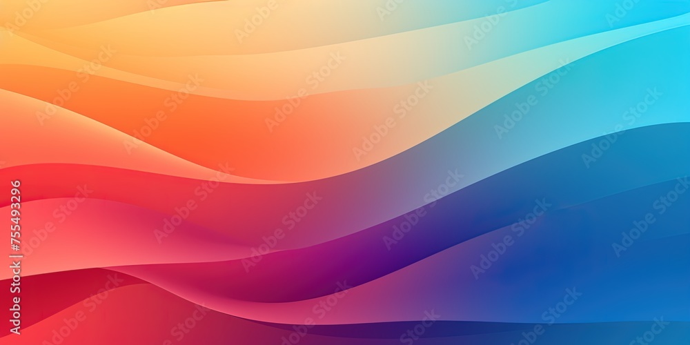 Obraz premium Multicolored Gradient Background
