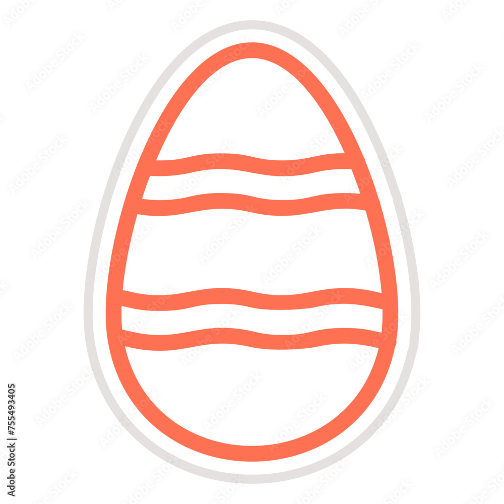 Boiled Egg Vector Icon Design Illustration Boiled Egg Vector Icon Design Illustration