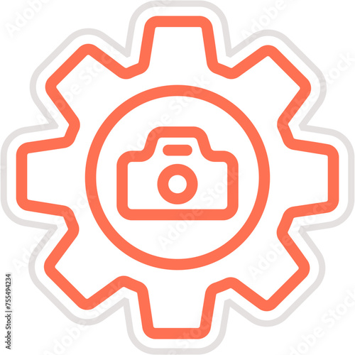 Setting Vector Icon Design Illustration