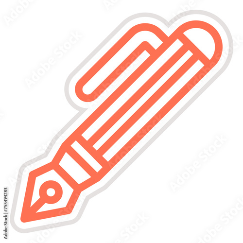 Pen Vector Icon Design Illustration