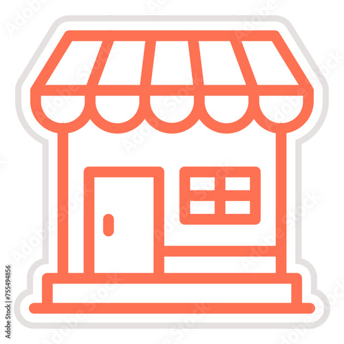 Store Vector Icon Design Illustration