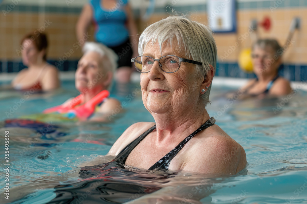 Fototapeta premium Capturing Retirement Vitality Essence.,Active elder people, Adventure