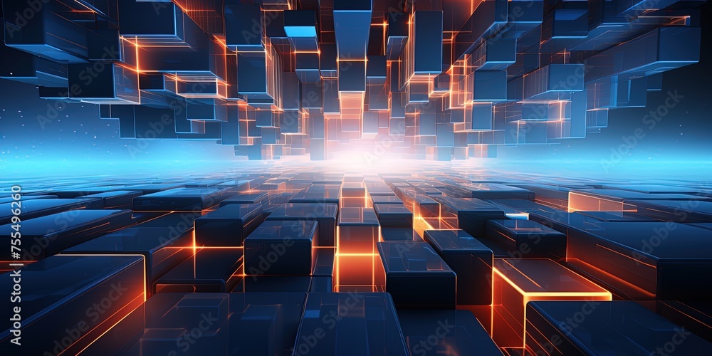 Fototapeta premium Abstract Business Background