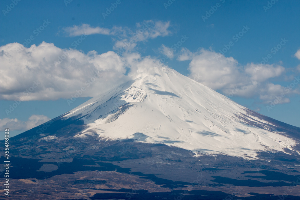 冬の富士山