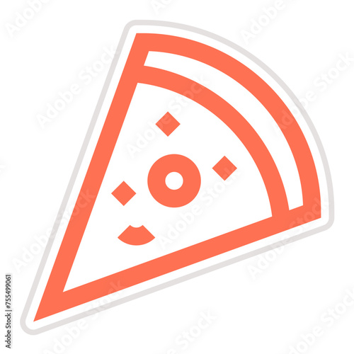 Pizza Vector Icon Design Illustration