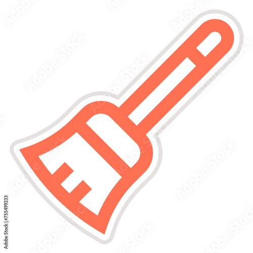 Feather duster Vector Icon Design Illustration